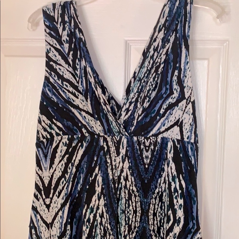 DRESS BARN TIEDYE IKAT DRESS - Picture 6 of 8